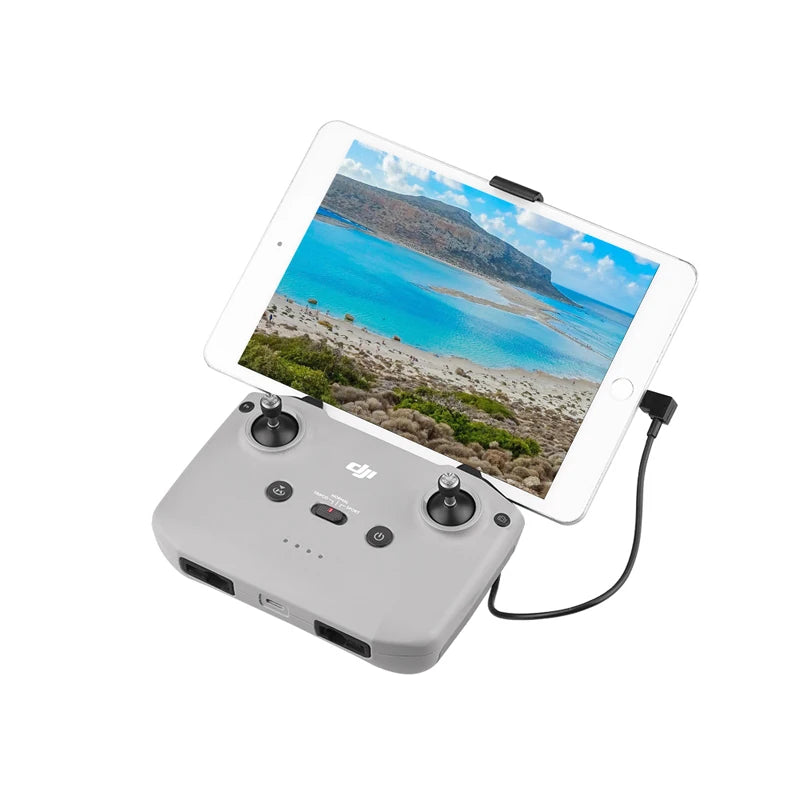 Remote Control Tablet Extended Bracket Mount for DJI Mavic 3/Air 2/Air 2S/Mini 2/MINI 3 PRO Transmitter Clip Holder for ipad 31 tablet is equipped with a sponge pad to protect the tablet from scratches