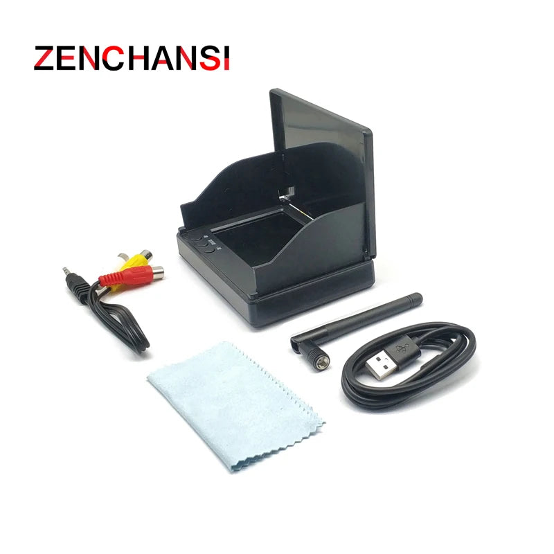 RXCRC 5.8G 48CH 1.6w VTX, the red & blue LEDare on: Pitmode: Use two short press to t