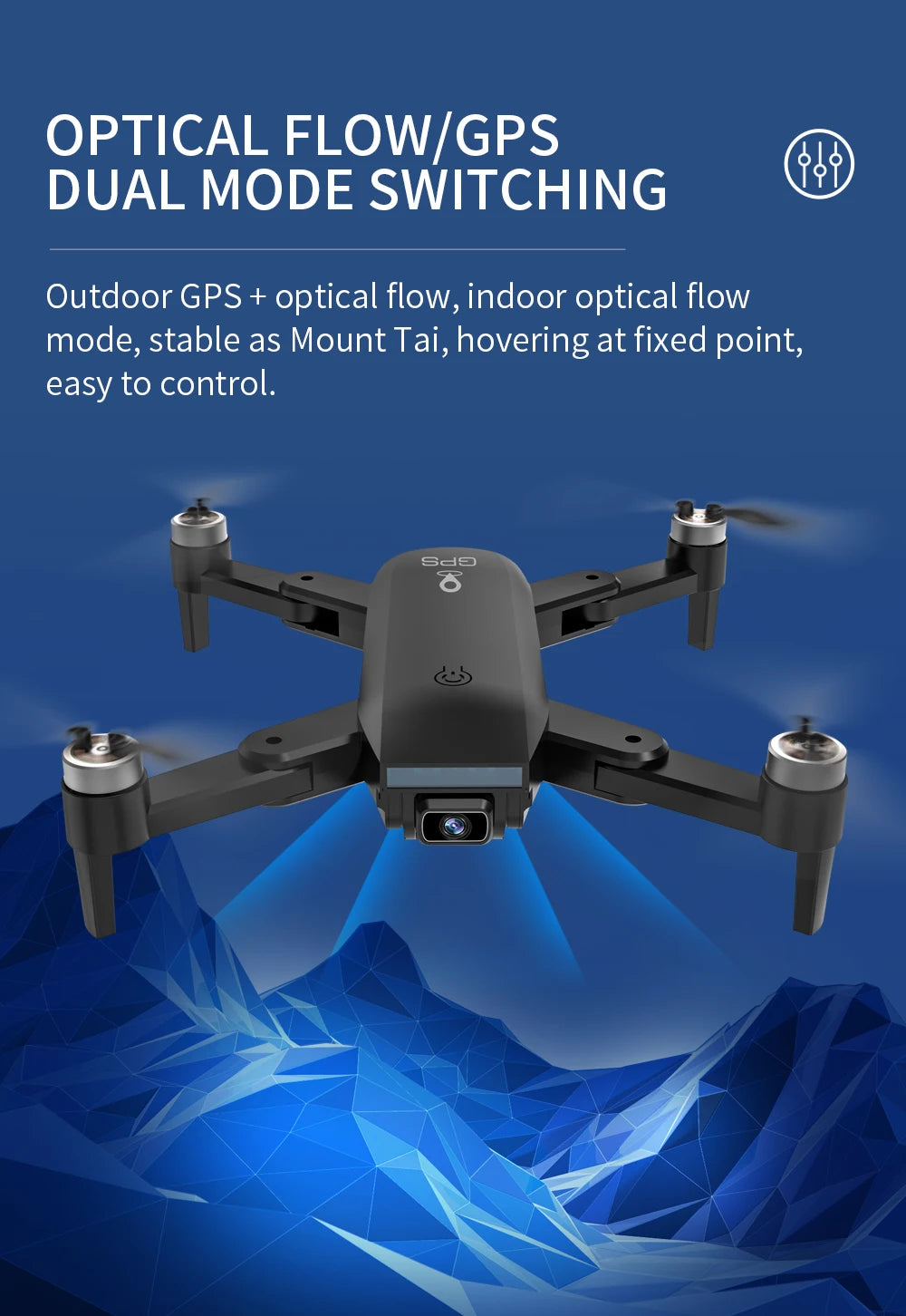 ZLRC SG700 MAX Drone, optical flow/gps dual mode switching, stable as mount 