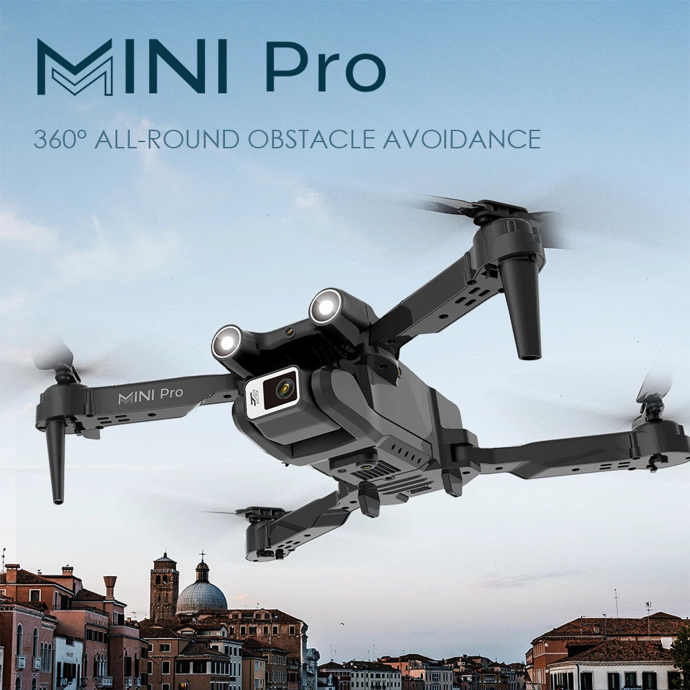 E63 Drone - RC Drone Obstacle Avoidance Optical Mini RC Quadcopter Drone with 4K Dual HD Camera and GPS 7 E63 Drone, mini pro 3609 all-round obstacle avoidance mini