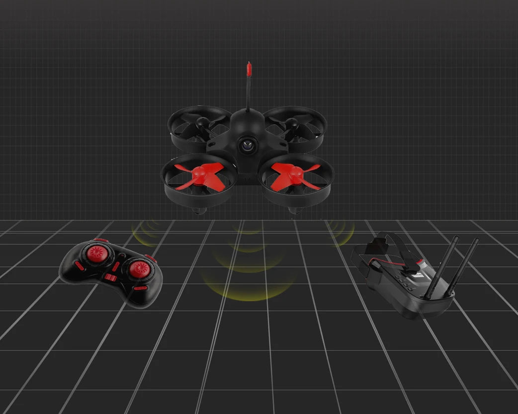 RTF Micro FPV RC Racing Drone Quadcopter Toys with 5.8G S2 1000TVL 40CH Camera 3Inch VR009 FPV Goggles VR Headset Helicopter Drone 20 RTF Micro FPV RC Racing Drone Quadcopter Toys with 5.