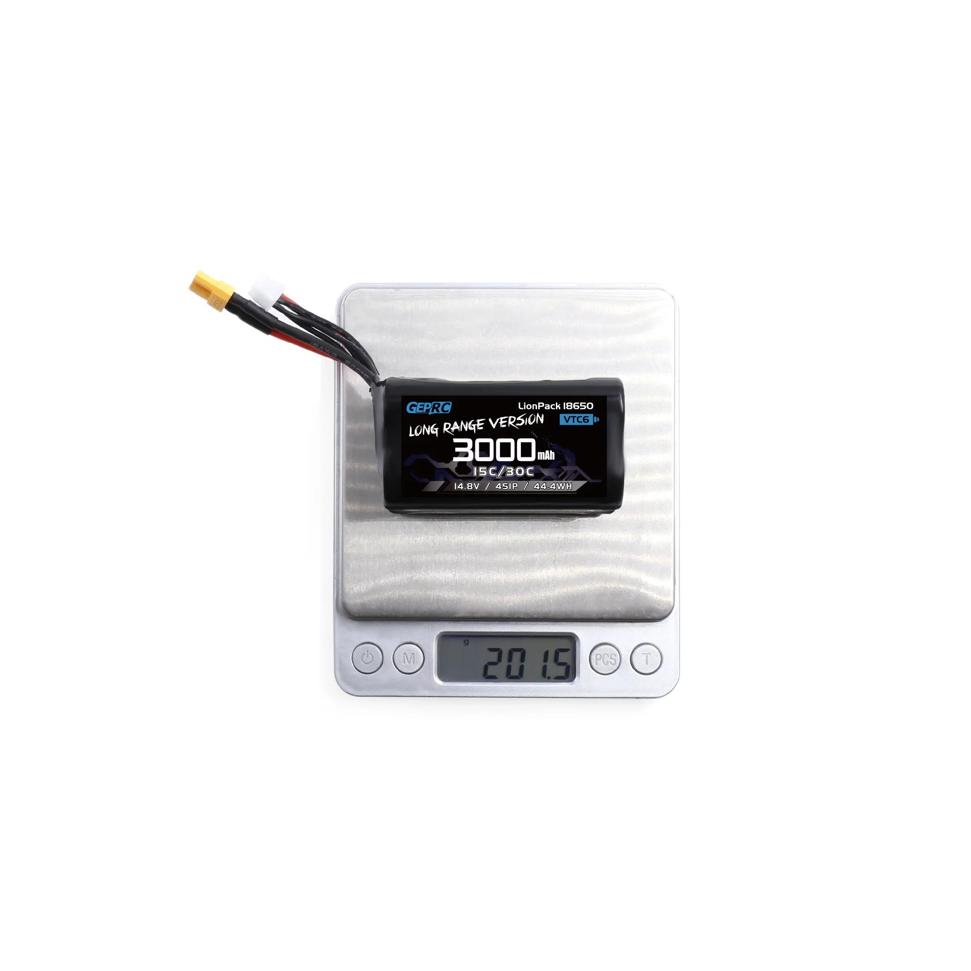 GEPRC 3000mAh Batteries, GEPRC LionPack 18650 VTC6 LONG RANGE _ 30002