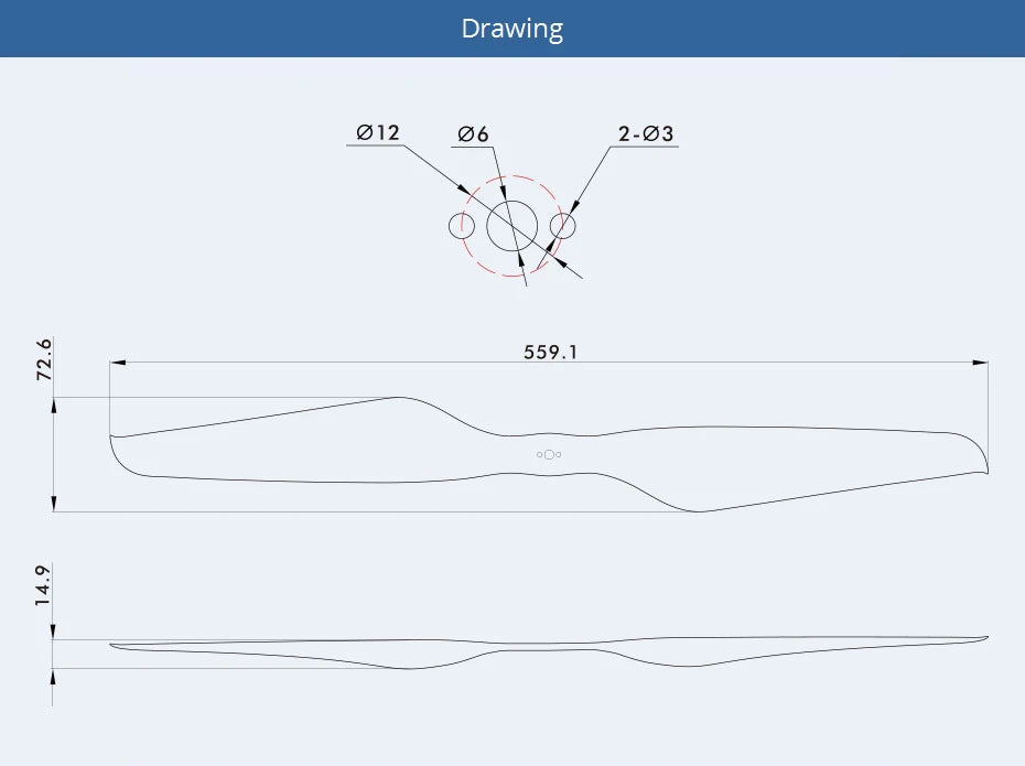 T-motor Multirotor Carbon Fiber SPECIFICATIONS Brand Name : T
