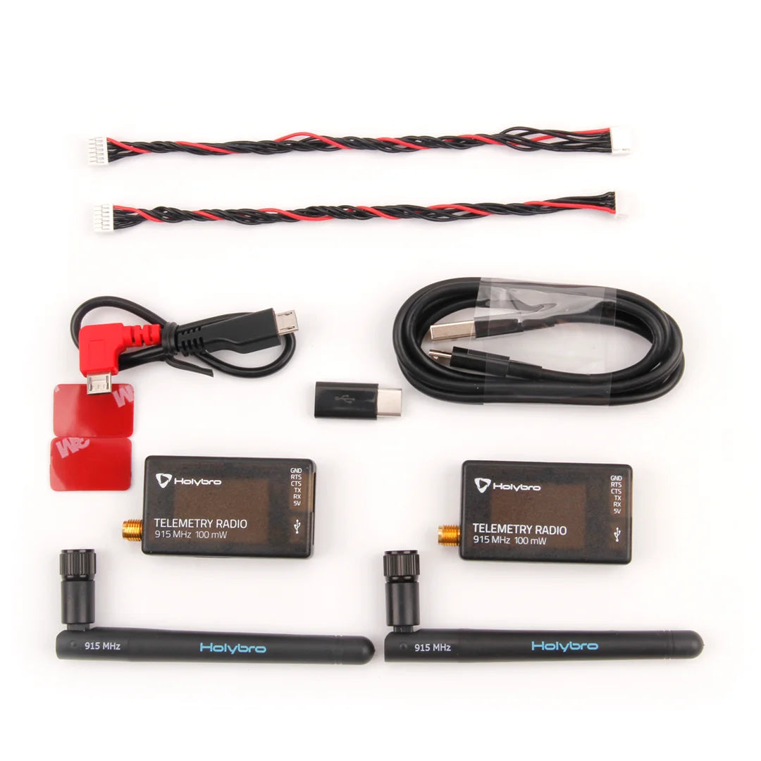 Holybro SiK Telemetry Radio V3 - 100mW 433MH 915MHz Open-source SiK firmware Plug-n-play for Pixhawk Standard Flight Controllers 11 Holybro SiK Telemetry, HolvtrS Helvyo 3 TELEMETRY RADIO T