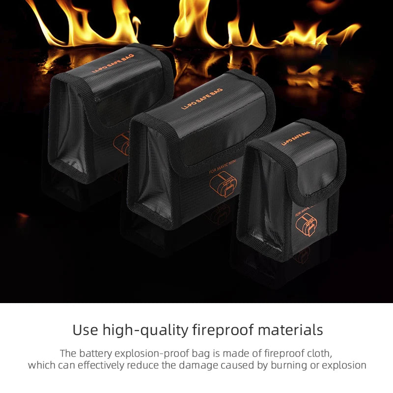 battery explosion-L 'bag is made of fireproof cloth, which can effectively reduce the
