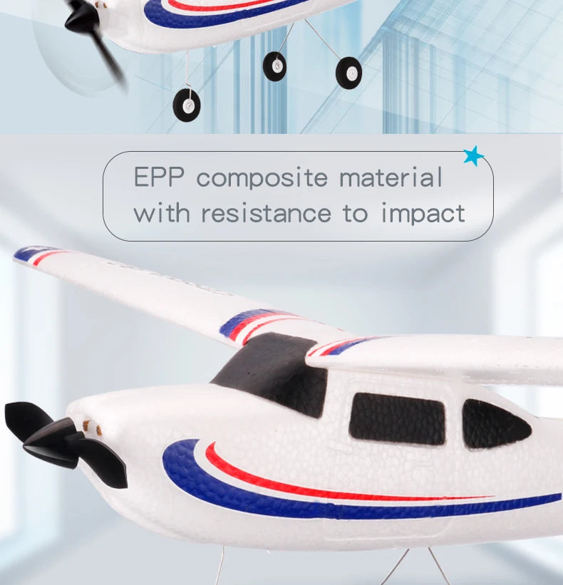 Park10 RC Airplane, EPP composite material with resistance to