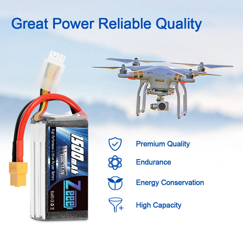 2units Zeee Lipo Battery, Great Power Reliable Quality 1 Premium Quality OEX H 1 Endurance 0 Energy