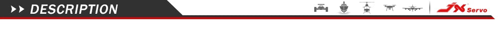 JX Servo B60 - 8.4V 60KG servo SPEC