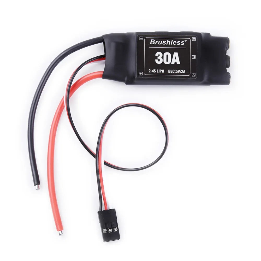 4pcs/lot XXD 30A 2-4S ESC. Brushless 30A 2-45 LIPO BEC SVI2