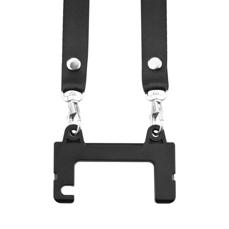 Strap, easy put on a lanyard to free your hands, 2.
