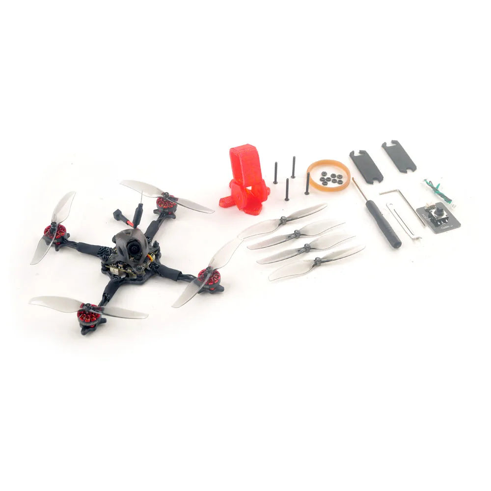 HappyModel Crux3 - 1S ELRS 3inch FPV Toothpick Drone F4 2G4 Built-in SPI ELRS 2.4G OPENVTX 400mW Caddx Ant EX1202.5 KV11500 1S 14 HappyModel Crux3 - 1S ELRS 3inch FPV, ExpressLRS firmware target: CRAZYBEEF4SX1280 .