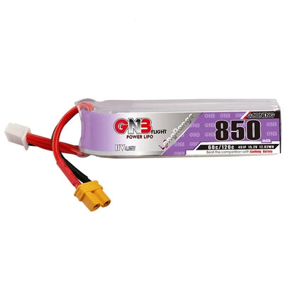 GAONENG GNB 4S HV 15.2V 850mAh 60C/120C Lipo Battery With XT30U-F