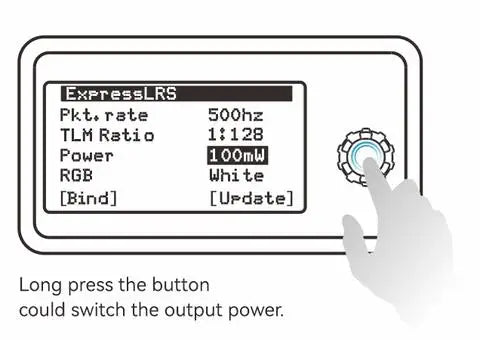 BETAFPV ExpressLRS ELRS - Micro RF TX Module ELRS 2.4G 915MHz 868MHz With Wifi OLED Screen for TX16S TX12 X9D Plus Q X7 Futaba FPV Drone Airplane 16 BETAFPV ExpressLRS ELRS, ExpressLRs Pkt rate soohz TLM Ratio 18128