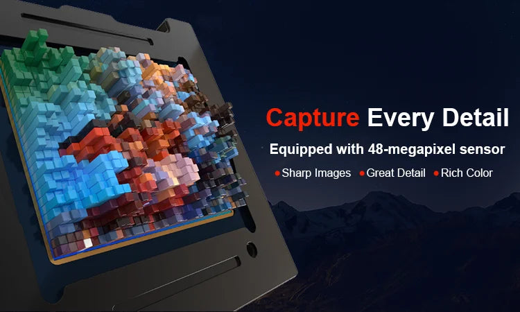 Autel evo II, Capture Every Detail Equipped with 48-megapixel sensor Sharp Images Great Detail Rich
