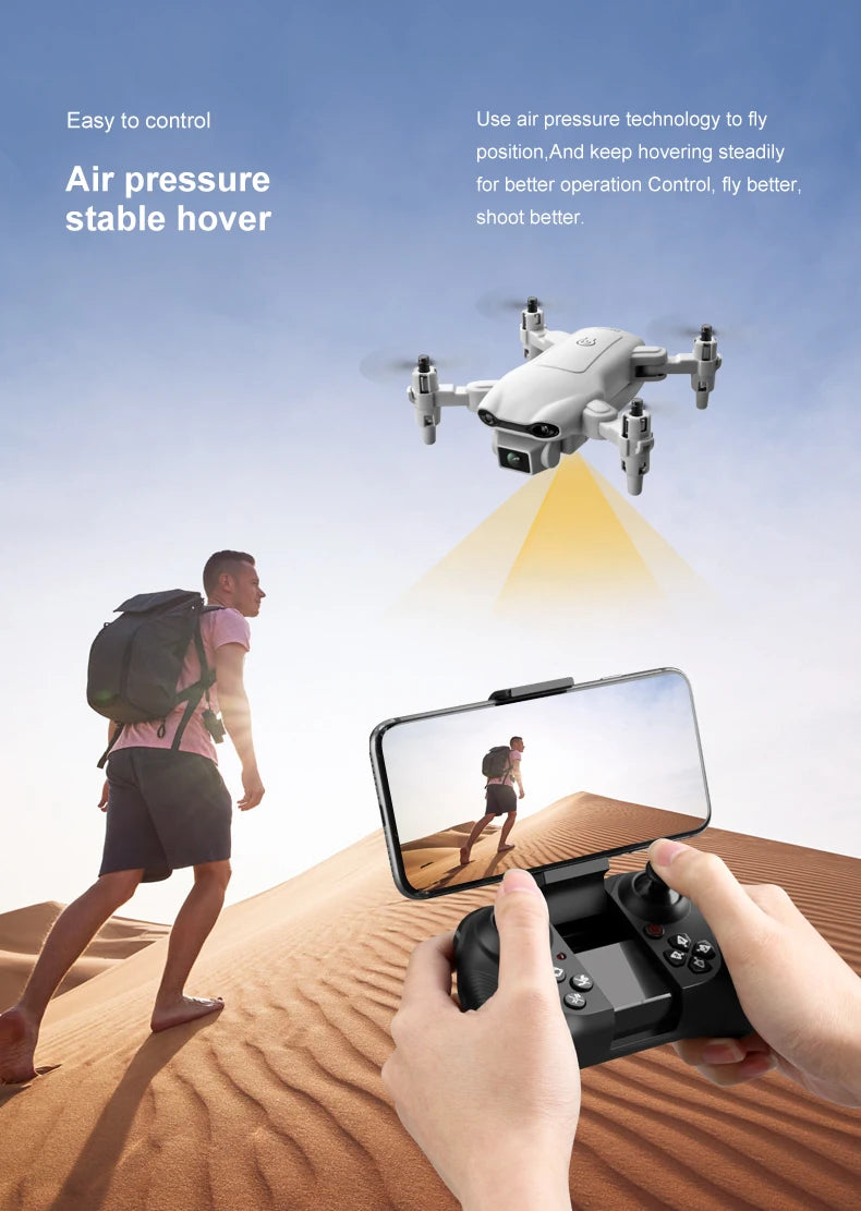 V9 RC Mini Drone, easy to control use air pressure technology to fly position and keep hovering