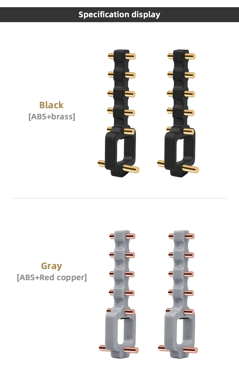 Yagi Antenna. Specification display Black ABS+brass AbS+Red copper