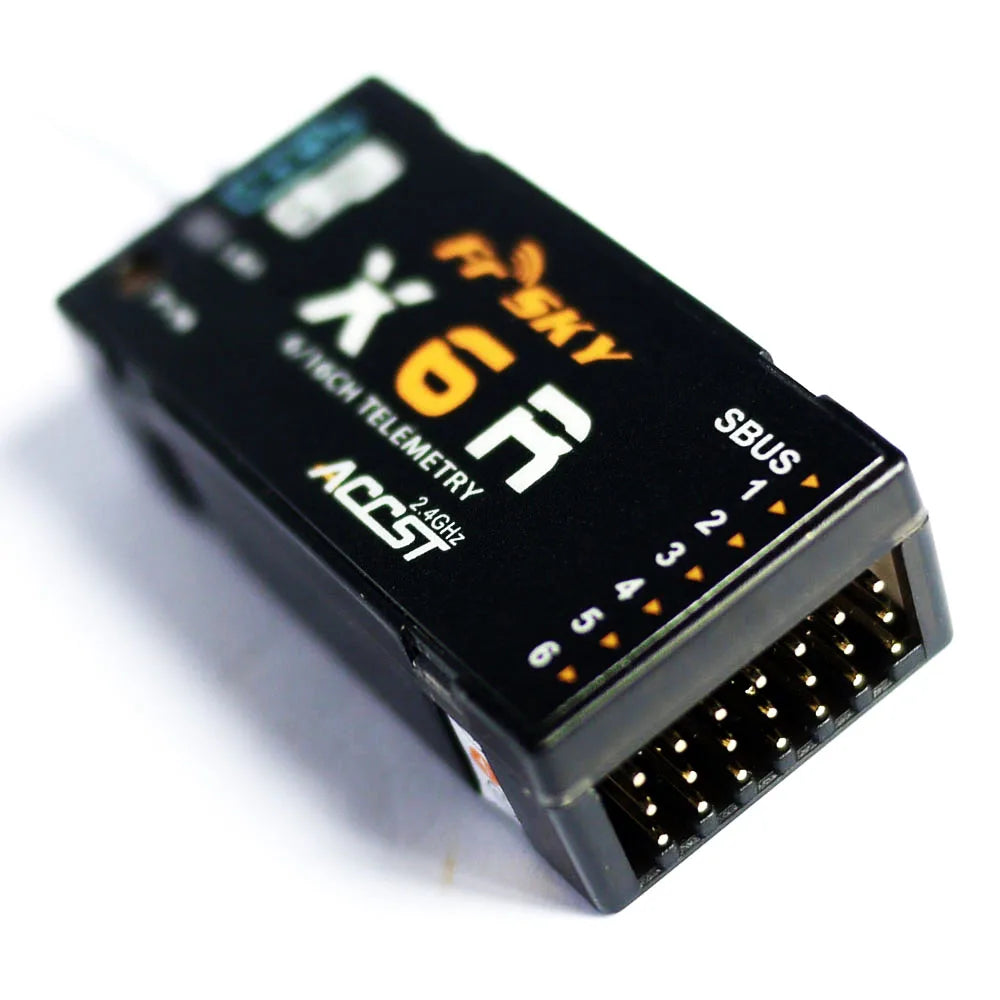 a top of the range 16 Channel X6R receiver from FrSky!