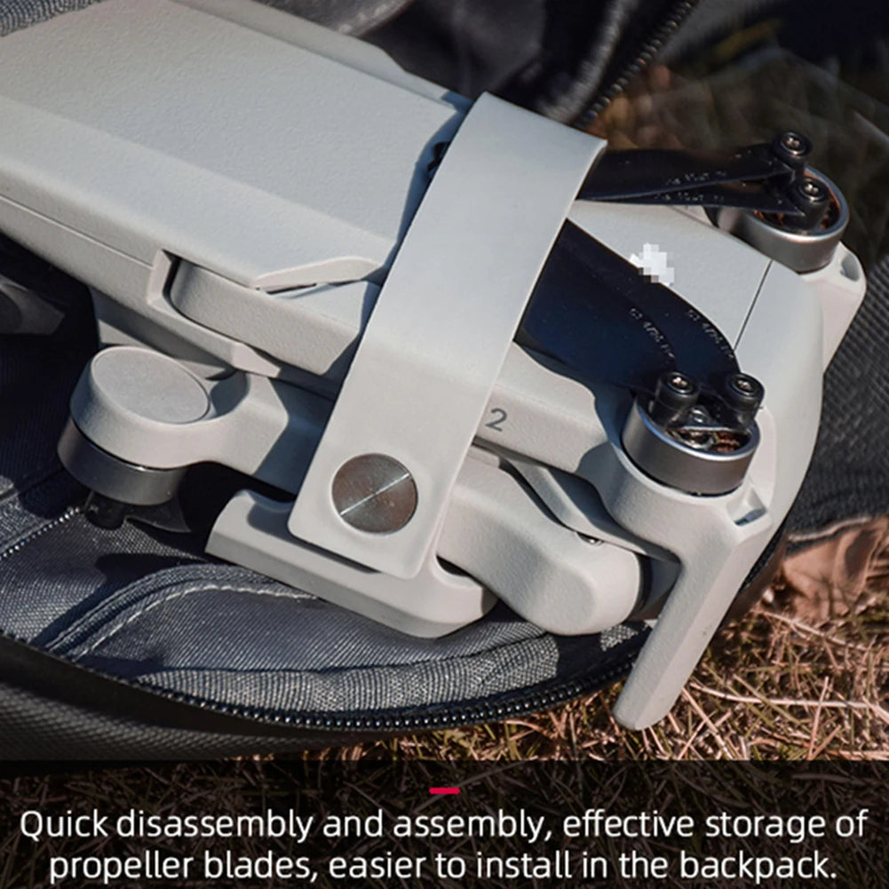 Propeller Stabilizer Holder for DJI Mini 2 Camera/Mini Props Blade Fixer Mount Base Camera Drones DJI Mini 2 Accessories 14 quick disassembly and assembly, effective storage of propeller blades .