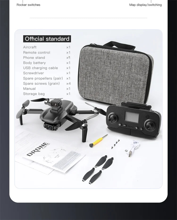SG108 MAX - 4K Mini Drone 2-Axis Gimbal Professional Camera 5G WIFI FPV Dron Brushless 1.2km Rc Quadcopter 30 SG108 MAX - 4K Mini Drone, rocker switches map display/switching official standard aircraft remote control