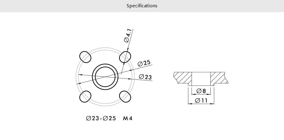 T-motor FA26.2x8.5 Folding Propeller SPECIFICATIONS Brand