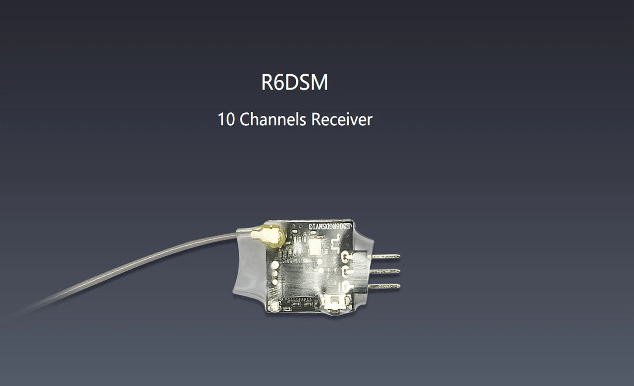 R6DSM 10 Channels Receiver Cin Sqovo