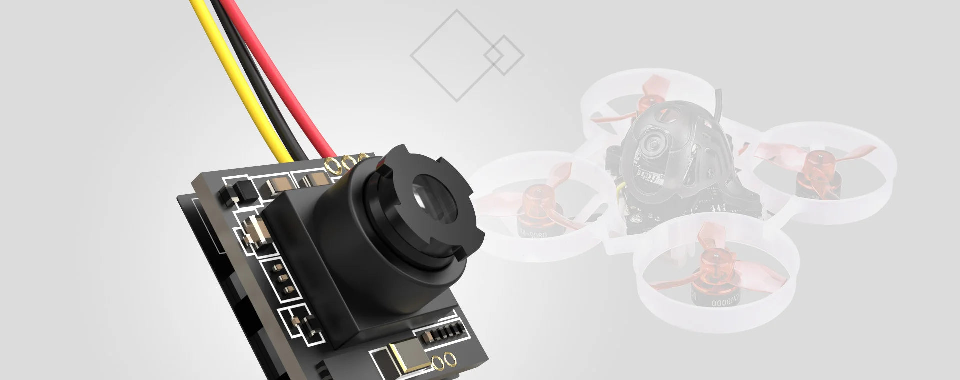 Runcam Nano 3 Analog Camera - 800TVL 1/3 CMOS Sensor FOV 160° Wide Angle 1.1g Lightest NTSC for Tiny RC Drone 7 Runcam Nano 3 Analog Camera, the RunCam Nano 3 has a 1/3'' 800TVL high-resolution