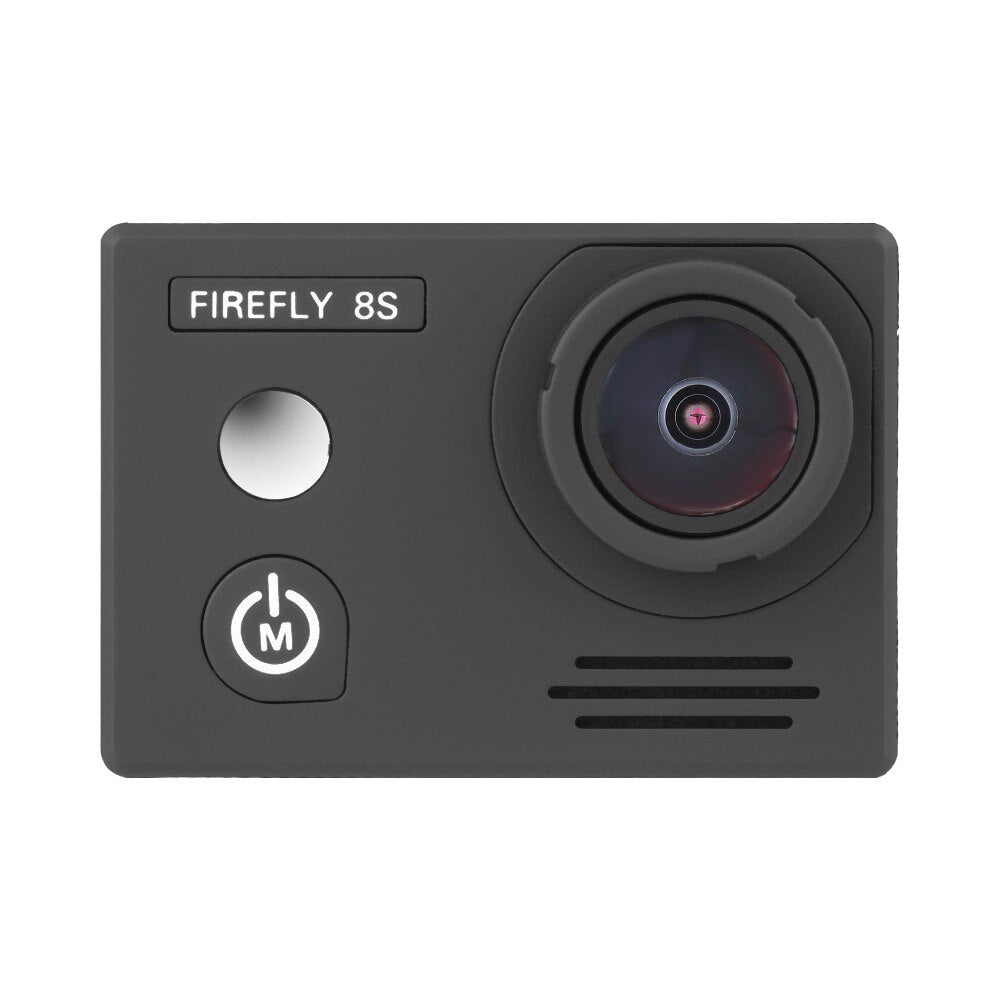 हॉकआई फायरफ्लाई 8एस एक्शन कैमरा - आरसी रेसिंग ड्रोन के लिए 4K 170/90 डिग्री सुपर-व्यू ब्लूटूथ एफपीवी स्पोर्ट एक्शन कैम एफपीवी एचडी वाईफाई कैमरा