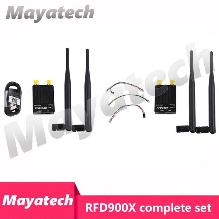 Mayatech  Metal Shell RFD900X, Mayatech's RFD900X data transmission module for UAVs ensures reliable and long-range data transmission.