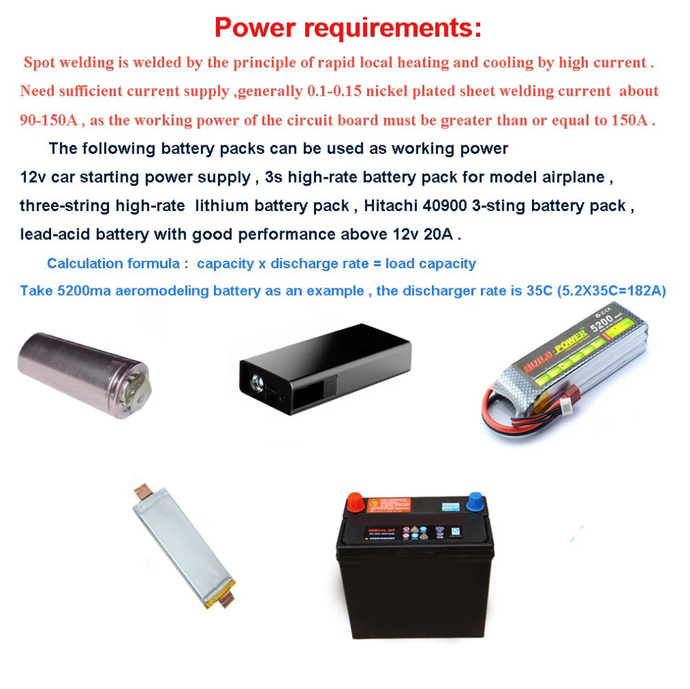 the circuit board must be welded by the principle of rapid local heating and cooling by high current