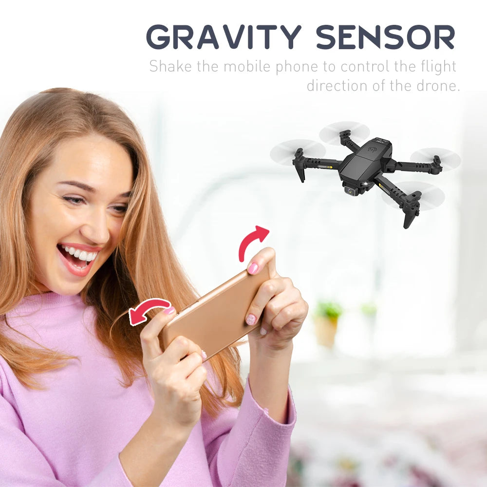 HJ78 Mini Drone, gravity sensor shake the mobile phone to control the flight direction of the drone
