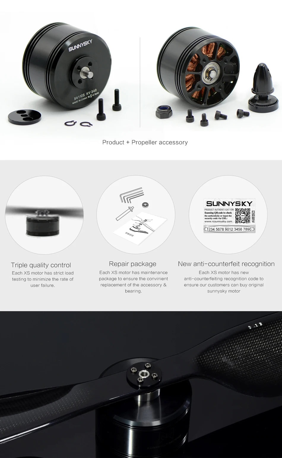 82 Product Propeller accessory SUNNYSKY PRODUCT AutkenTi