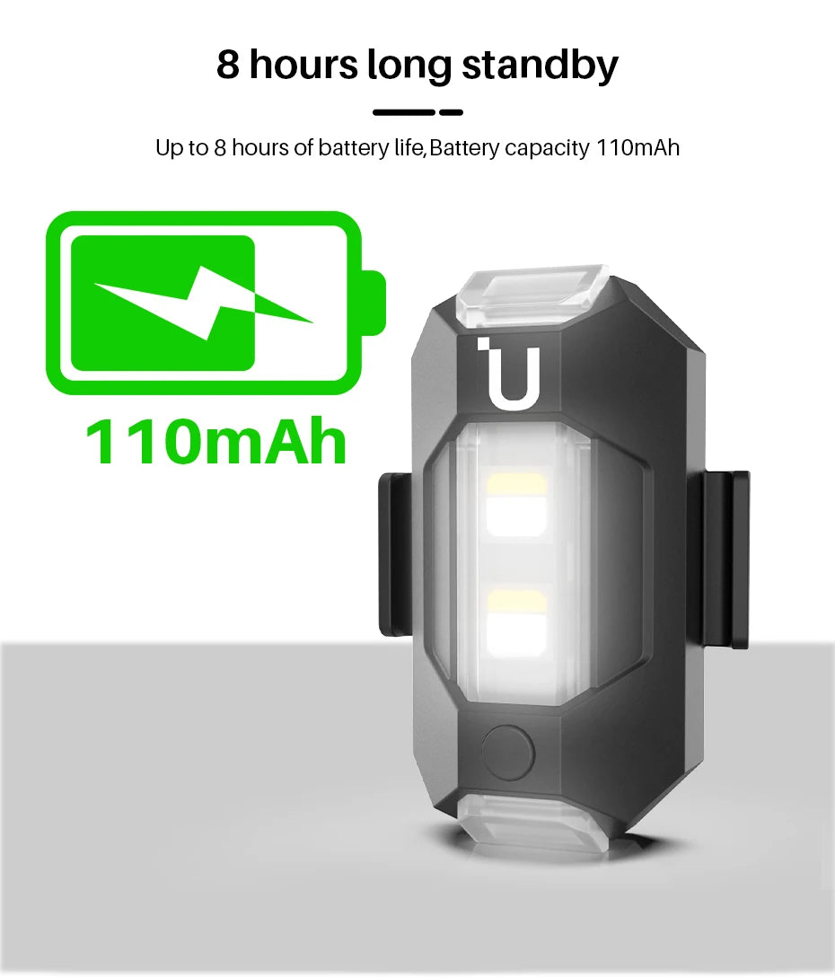 Ulanzi DR-02, 8 hours long standby Up to 8 hours of battery life,Battery capacity 11O