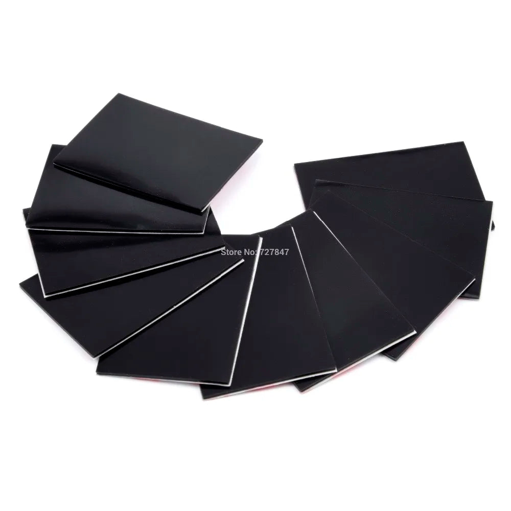 10pcs Gum Battery, Gum Battery Silicone Non-slip Pads - Anti Skid Pad for