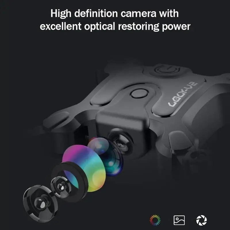 Mini Drone, gacrue high definition camera with excellent optical restoring