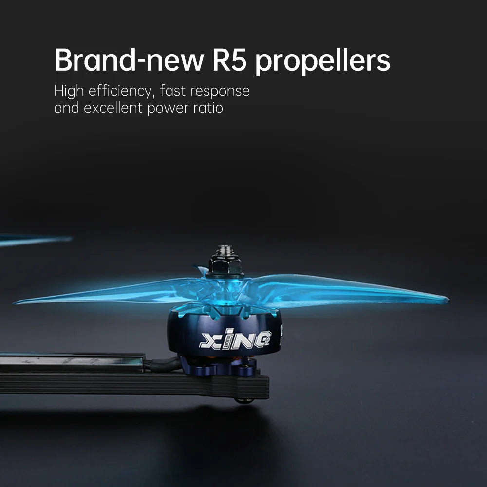 Brand-new R5 propellers High efficiency, fast response and excellent power ratio 
