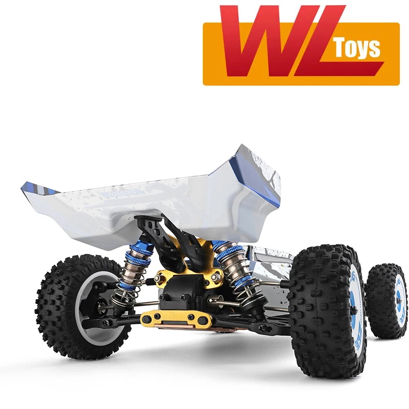 Wltoys 124017 124007 1/12 2.4G Racing RC Car, when the battery is dead, it must be charged in time to ensure that the battery has surplus