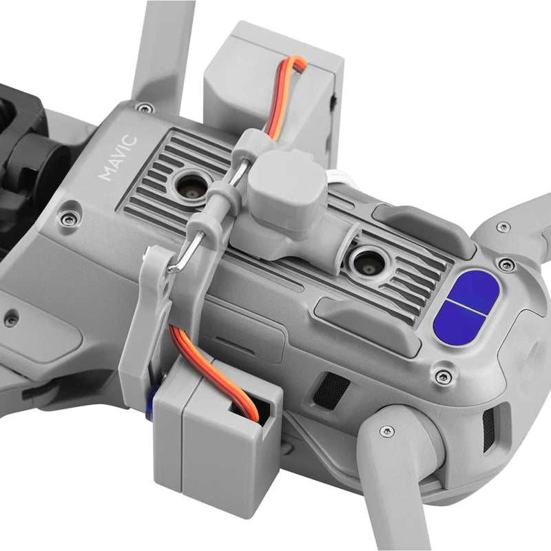 Airdrop System for Drone DJI Mavic Air 2/AIR 2S Fishing Bait Ring Gift Deliver Life Rescue Remote Throw Thrower Air Drop 15 come with height extender landing gear,won't affect the propeller and sensor