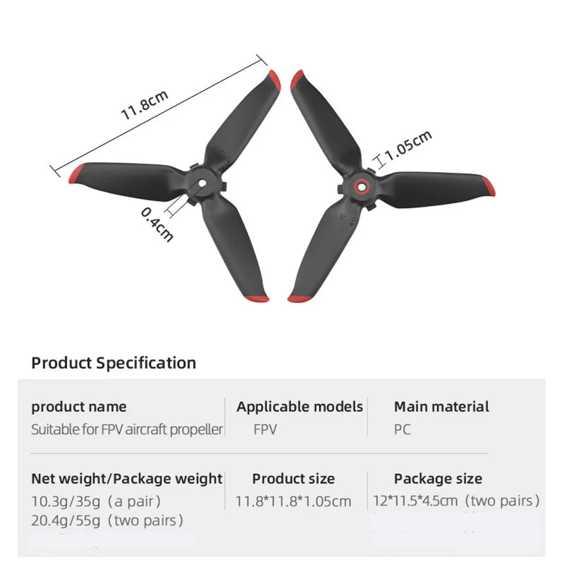 4pcs Drone Propeller. 11 41S Product Specification product name Applicable models Main material Suitable for FP