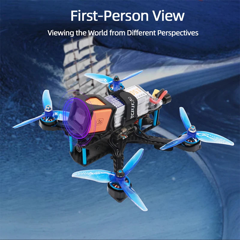 TCMMRC Omnibus F4 FPV Drone, First-Person View Viewing the World from Different Perspectives