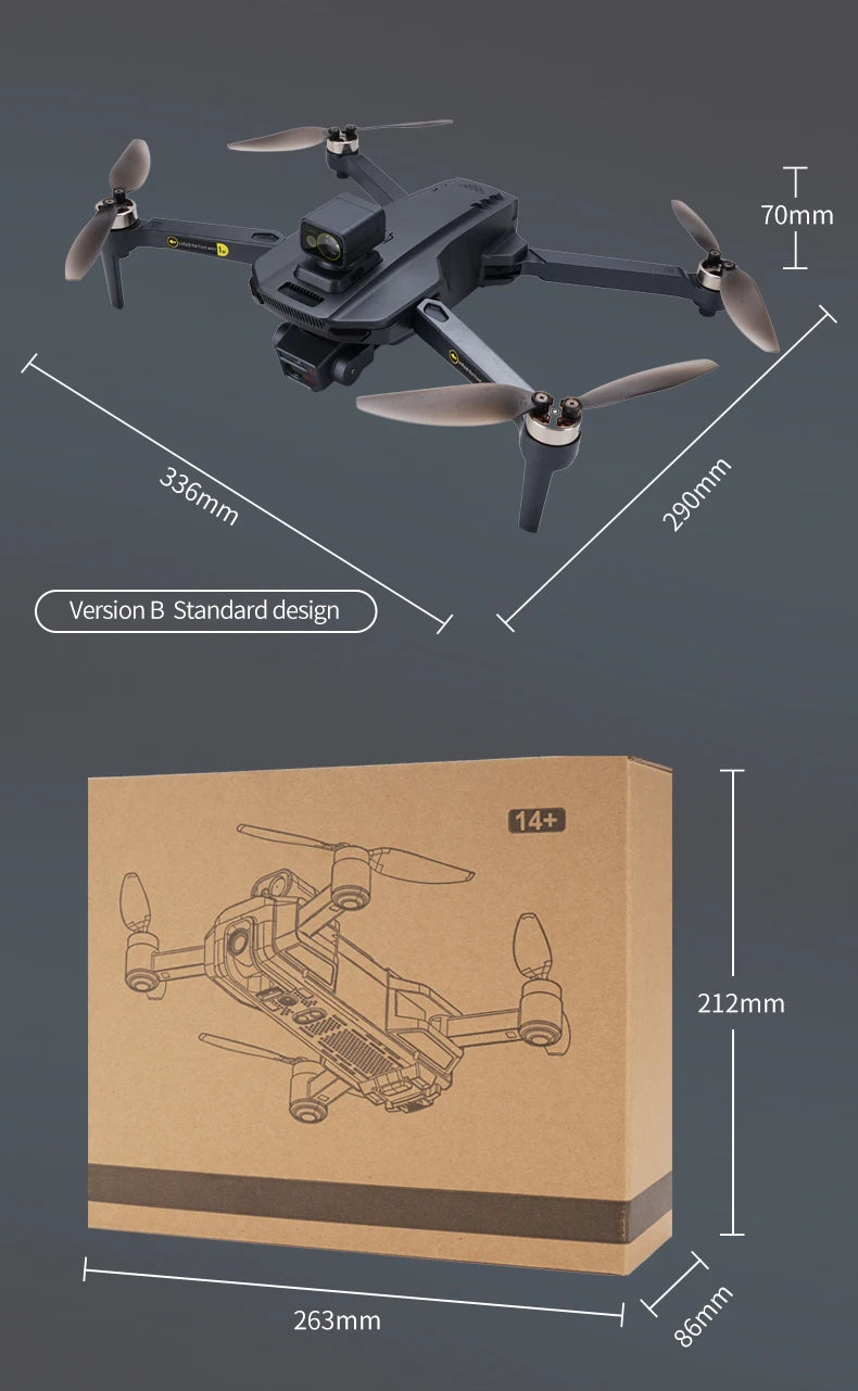 70mm version b standard design 4+ 212mm 263