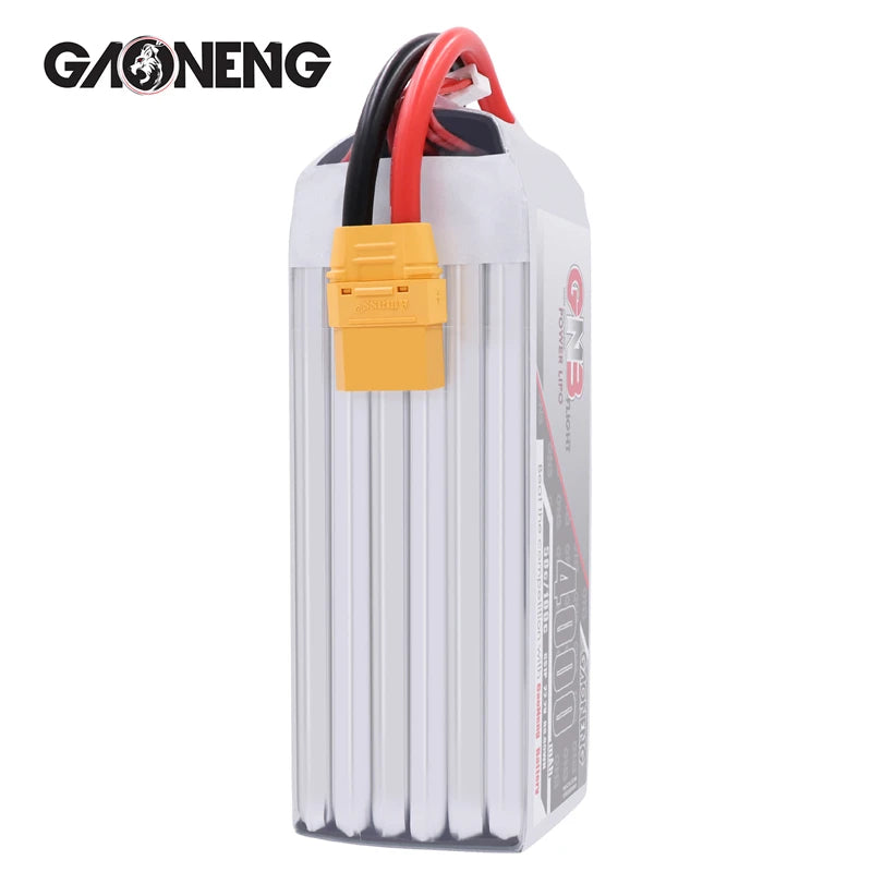 Gaoneng GNB 6S 22.2V 4000mAh 100C HV Lipo Battery For FPV Drone With XT60 XT90 T Plug