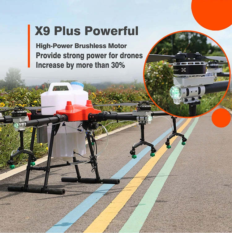 TYI 3W TYI6-20C 20L Agriculture Spray Drone, X9 Plus Powerful High-Power Brushless Motor Provide strong power for drones Increase