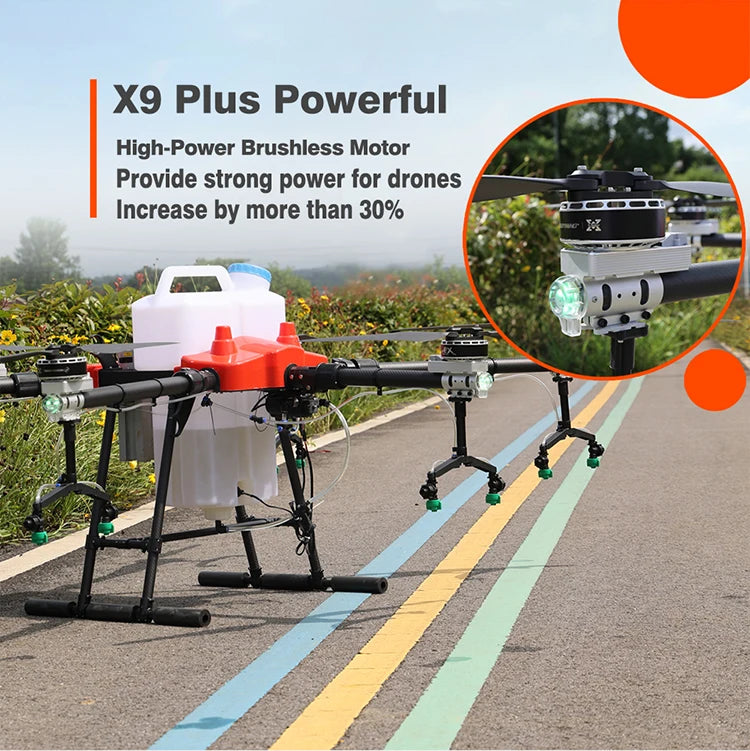 TYI 3W TYI6-20C 20L Agriculture Spray Drone - new 21L 20kg 6 axis k++ GPS automatic mode agri drone sprayer drone frame pesticide sprayer agricultural drone 9 TYI 3W TYI6-20C 20L Agriculture Spray Drone, X9 Plus Powerful High-Power Brushless Motor Provide strong power for drones Increase