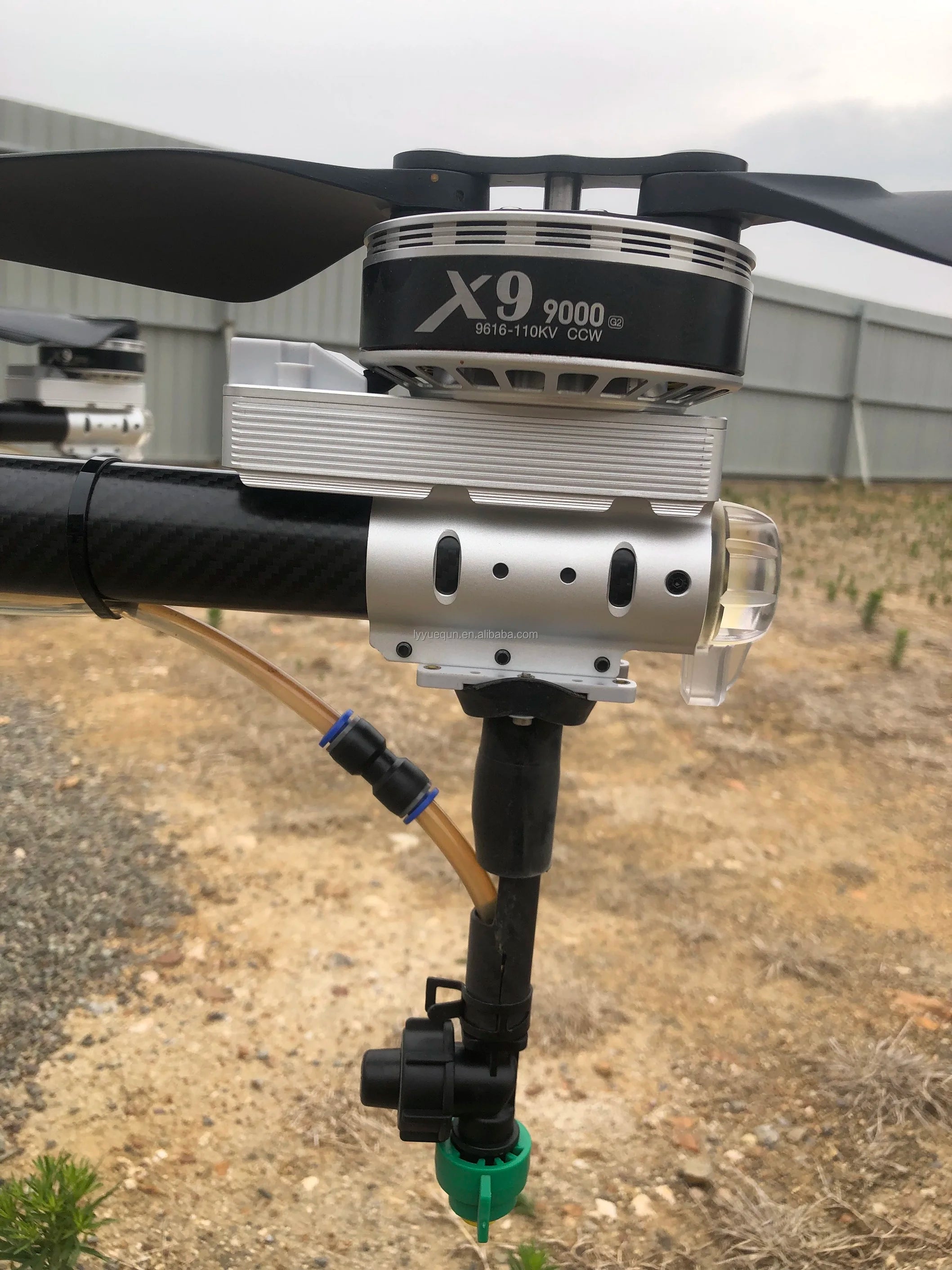 YUEQUN 3WWDZ-30A 30L Agriculture Drone, X9% 9616-110KV CCW Iyyuequn