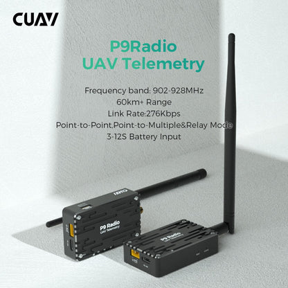 CUAV PORadio UAV Telemetry Frequency band: 902-928MHz