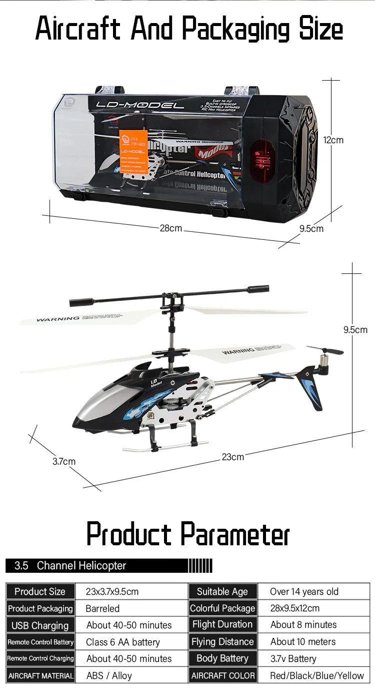 LD-Model Rc Helicopter, LD-MCDEL ESoroos 2222 914 I2c