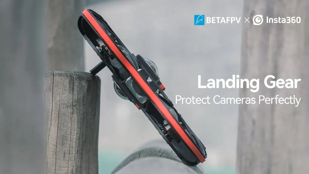 BETAFPV Pavo360 FPV Drone, BETAFPV X Insta360 Landing Gear Protect Cameras Perfect