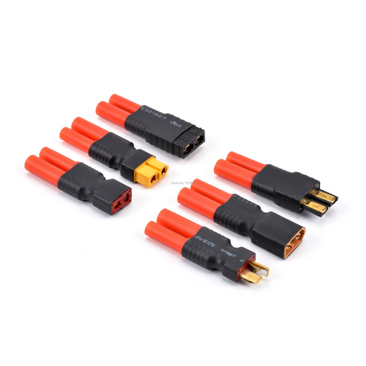 FPV Drone Pug Connector - NEW HXT 4MM to XT60 T Plug Male / Female Adapter Lipo Battery Banana Bullet Deans Connector Wireless