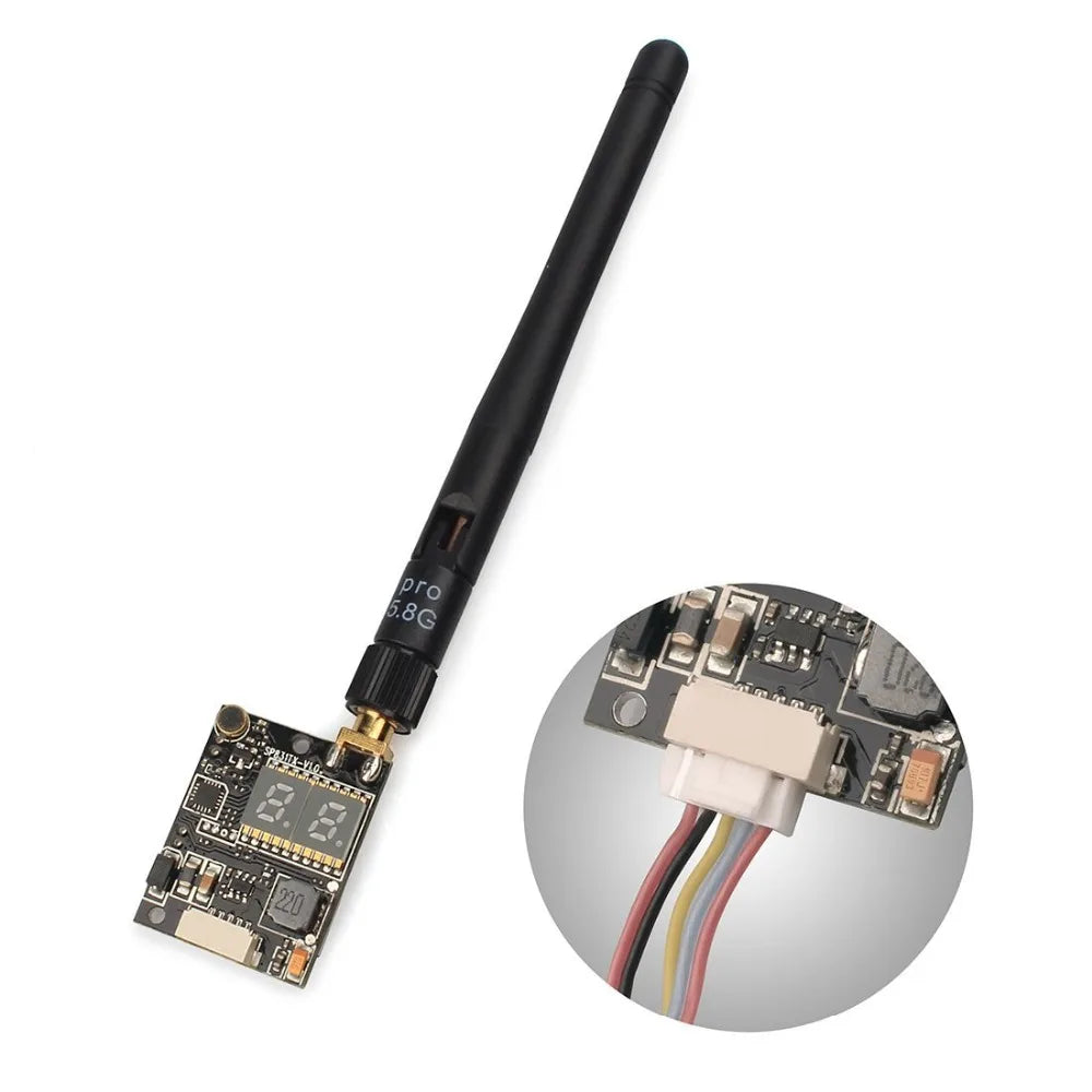 AKK K33/K31 VTX - 5.8G 200mW 40 Channels Double Screen Display 200mW FPV Audio Video Transmitter 31 AKK K33/K31 VTX - 5.8G 200mW 40