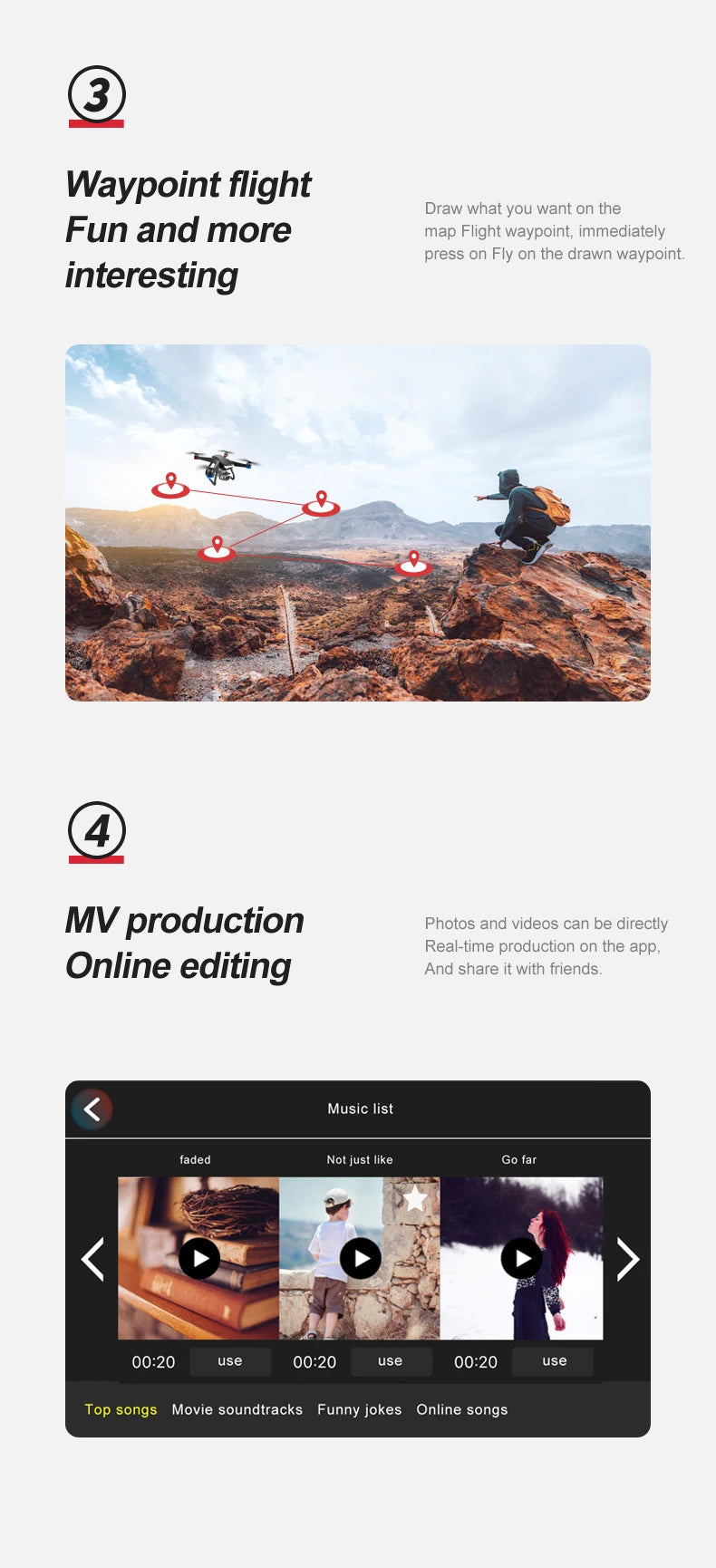 F11 PRO Drone - GPS 4K HD Dual HD Camera Professional WIFI FPV Aerial Photography Brushless Motor Quadcopter Dron Toys Professional Camera Drone 28 F11 PRO Drone, GPS 4K HD Dual HD Camera Professional WI